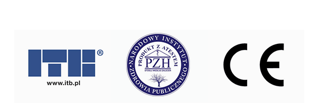 ITB - Instytut Techniki Budowlanej, atest higieniczny PZH i oznakowanie CE